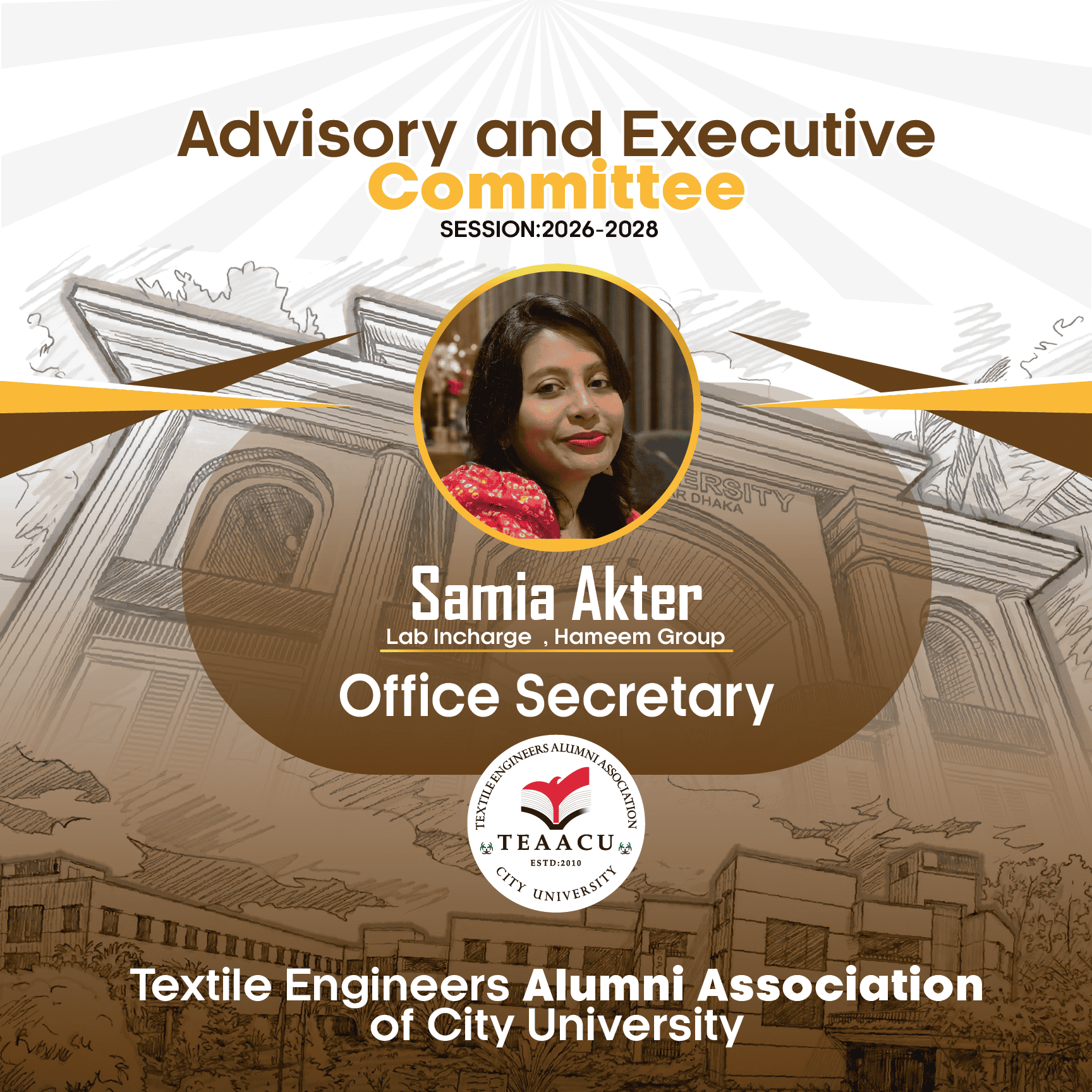 TEAACU Executive Committee 2026–2028