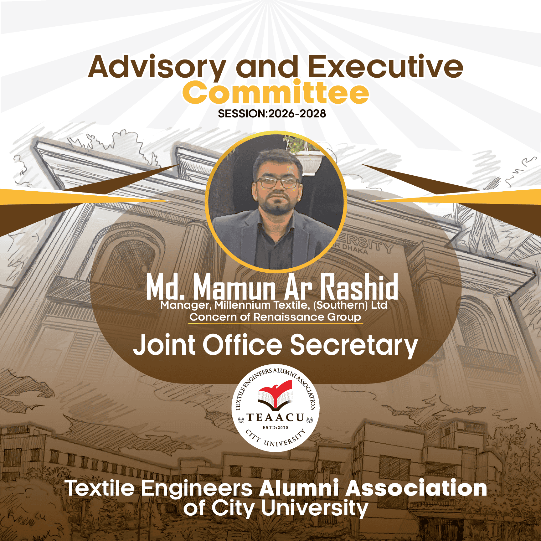 TEAACU Executive Committee 2026–2028