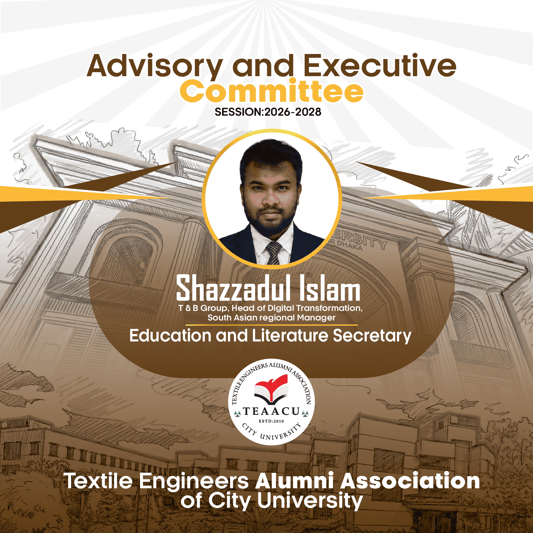 TEAACU Executive Committee 2026–2028