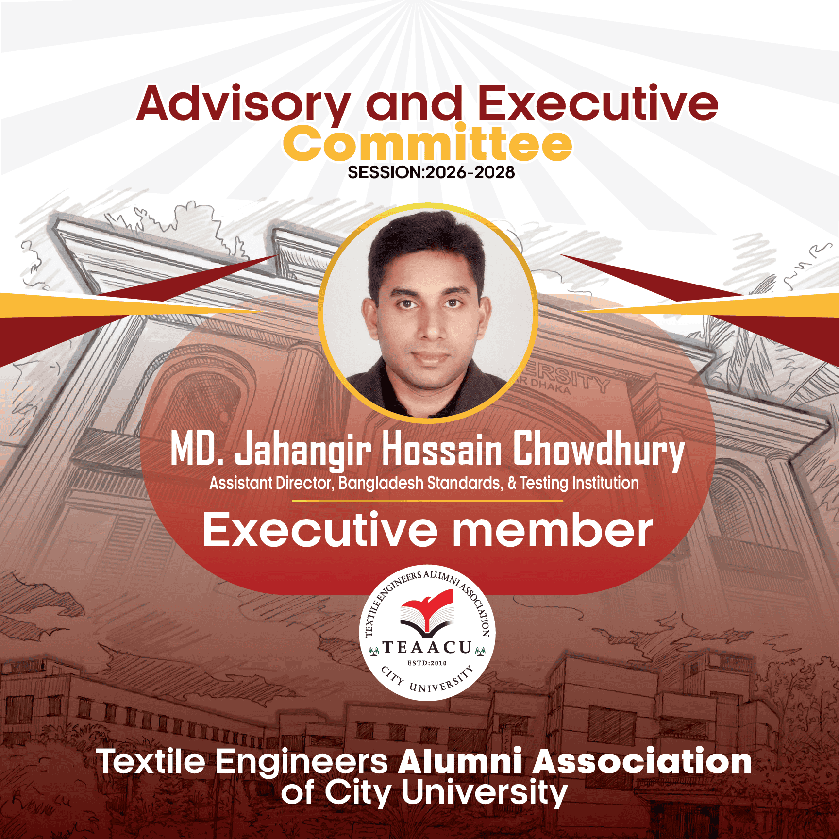 TEAACU Executive Committee 2026–2028