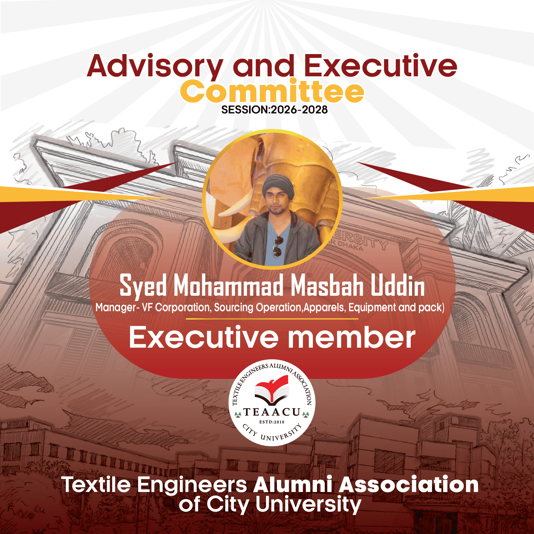 TEAACU Executive Committee 2026–2028