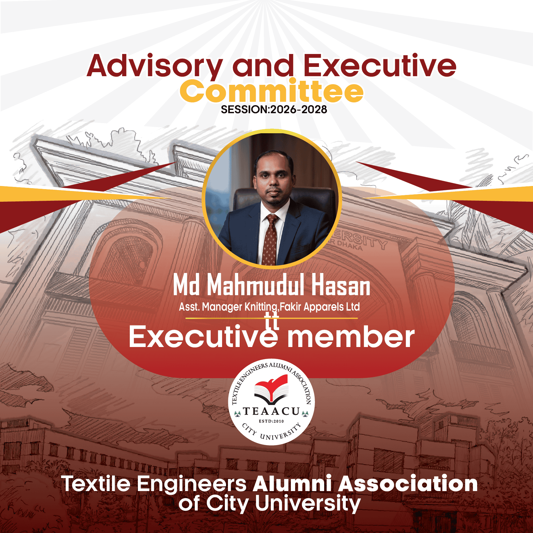 TEAACU Executive Committee 2026–2028