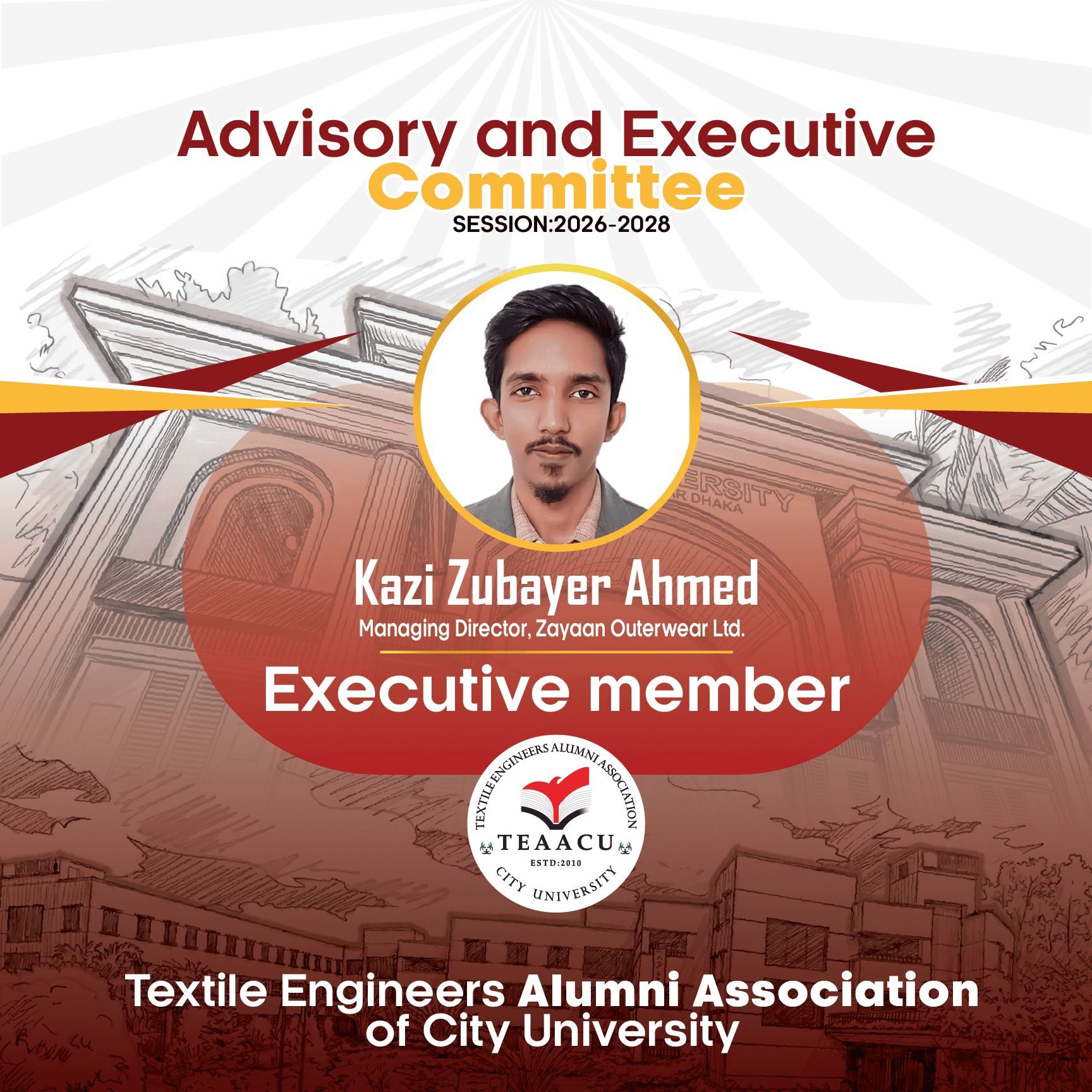 TEAACU Executive Committee 2026–2028