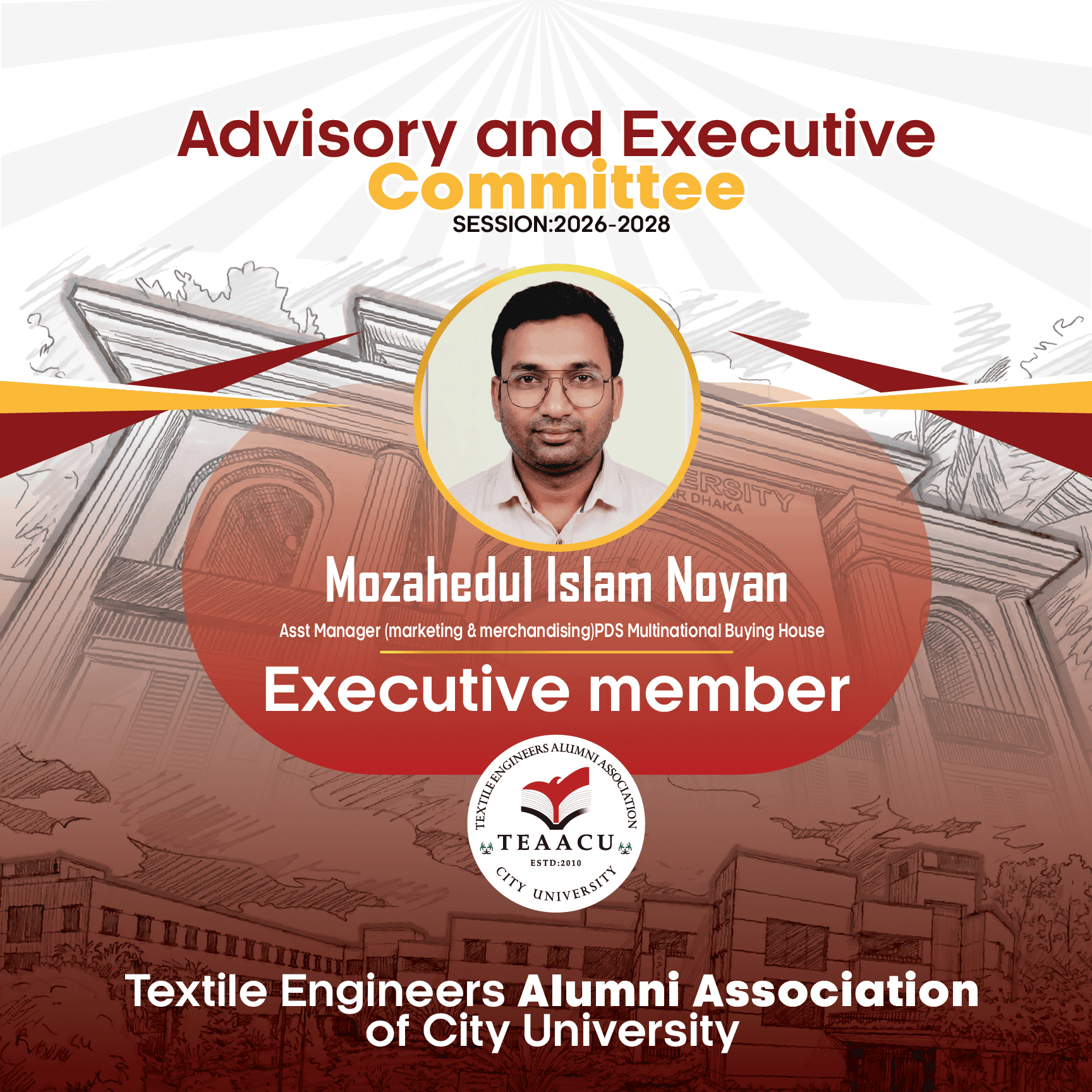 TEAACU Executive Committee 2026–2028
