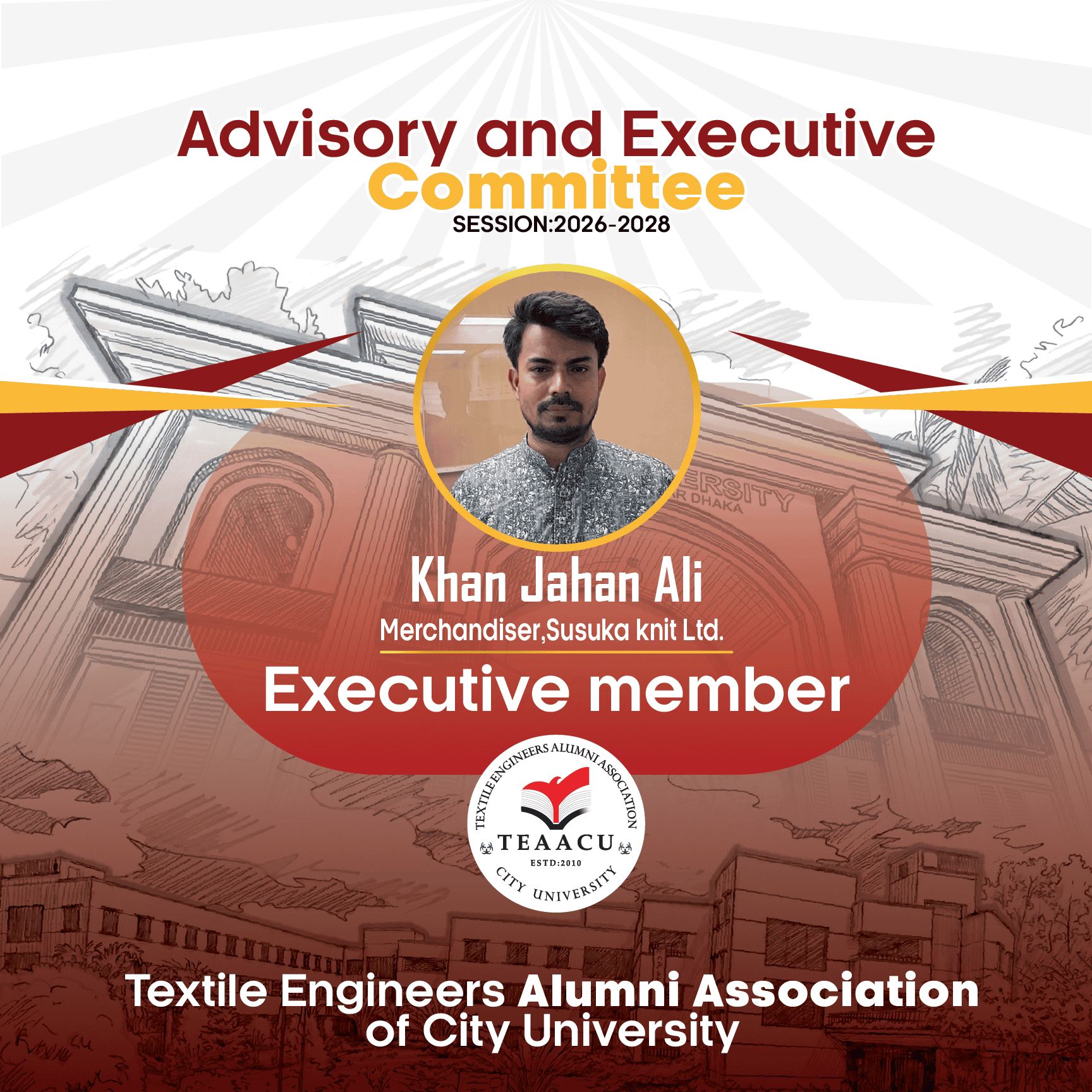 TEAACU Executive Committee 2026–2028