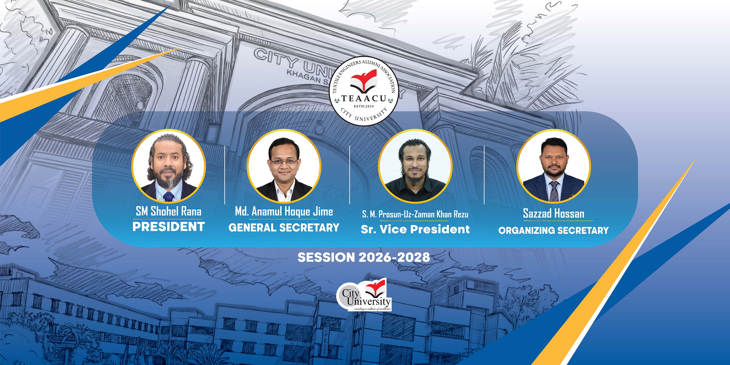 TEAACU Executive Committee 2026–2028