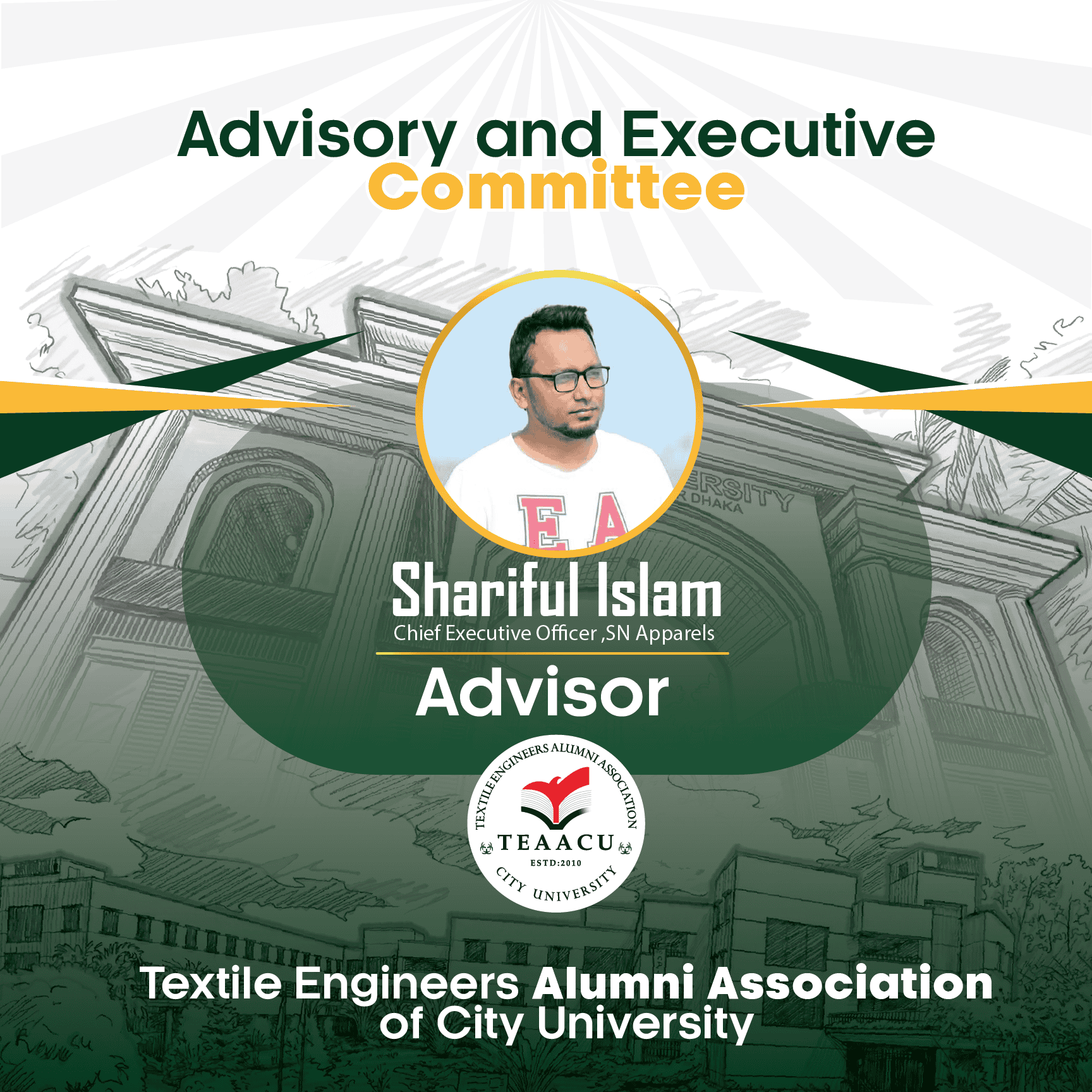 TEAACU Advisory Committee 2026–2028 session